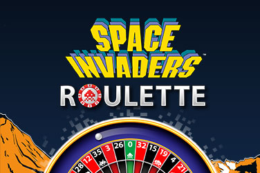 Space Invaders Roulette Slot Logo