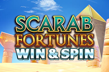 Scarab Fortunes Win & Spin  Slot Logo