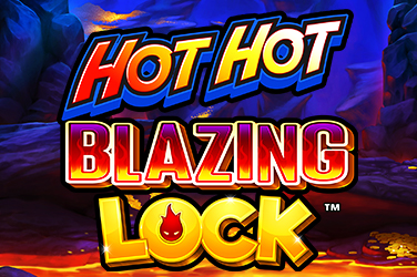 Hot Hot Blazing Lock Fire Pots  Slot Logo
