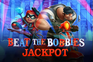 Beat The Bobbies Jackpot Slot Logo