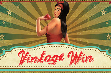 Vintage Win Slot Logo