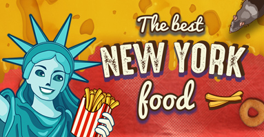 Best New York Food Slot Logo