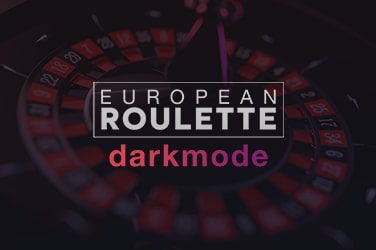 European Roulette Darkmode Slot Logo