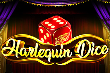 Harlequin Dice Slot Logo
