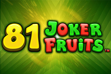 81 Joker Fruits Slot Logo