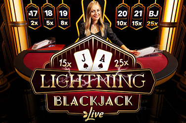 Lightning Blackjack Slot Logo