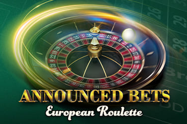 European Roulette Announced Bets Slot Logo