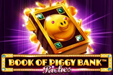 Book Of Piggy Bank - Riches Slot Logo