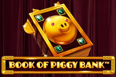 Book Of Piggy Bank Slot Logo