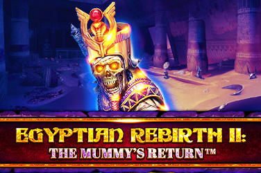 Egyptian Rebirth II: Mummy's Return Slot Logo