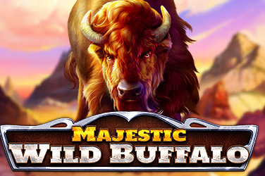Majesti Wild Buffalo Slot Logo