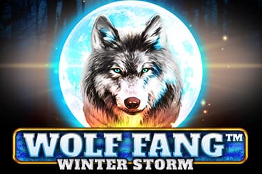Wolf Fang - Winter Storm Slot Logo