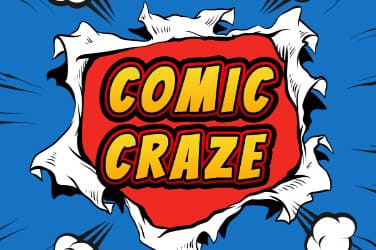 Comic Craze Slot Logo