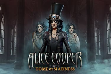 Alice Cooper and the Tome of Madness Slot Logo