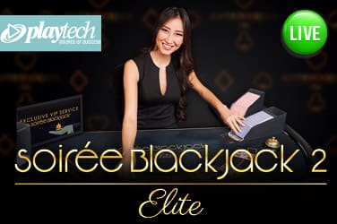 Soiree Elite Blackjack 2 Slot Logo