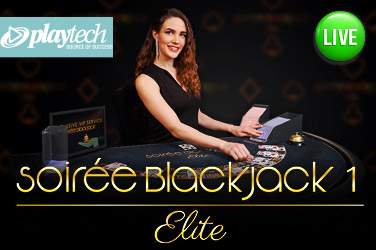 Soiree Blackjack 1 Slot Logo