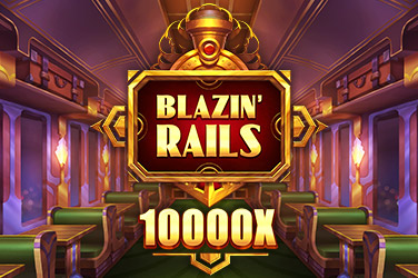 Blazin' Rails Slot Logo
