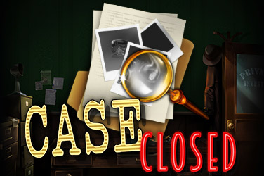 Case Closed Slot Logo