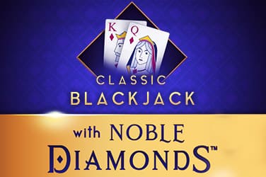 Classic Blackjack with Noble Diamonds Slot Logo