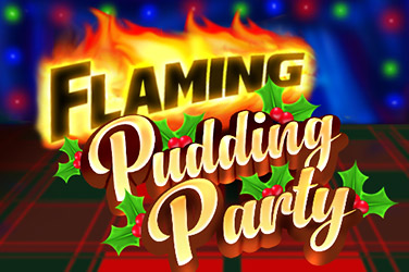 Flaming Pudding Party Slot Logo