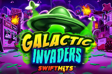 Galactic Invaders Slot Logo