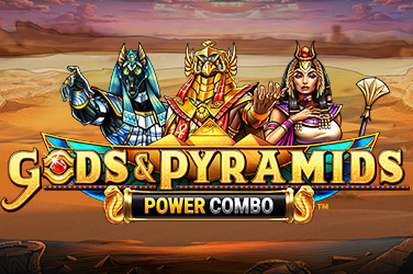 Gods & Pyramids Power Combo Slot Logo