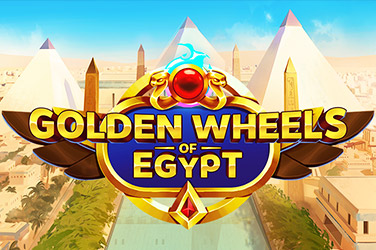 Golden Wheels of Egypt Slot Logo