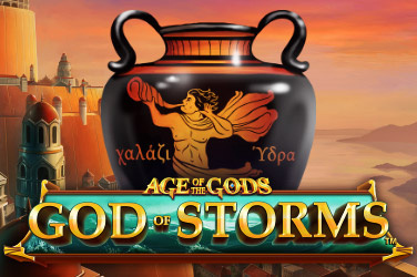 Age of the Gods: God of Storms Slot Logo