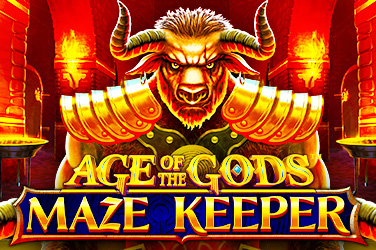 Age of the Gods: Maze Keeper Slot Logo
