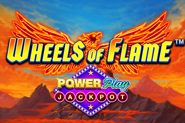 Wheels of Flame: Powerplay Jackpot  Slot Logo