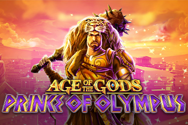 Age of the Gods: Prince of Olympus Slot Logo