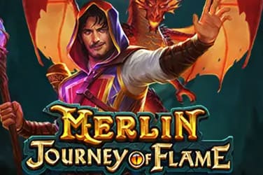 Merlin: Journey of Flame Slot Logo