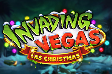 Invading Vegas: Las Christmas Slot Logo