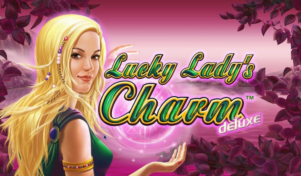 Lucky Ladys Charm Deluxe Slot Logo