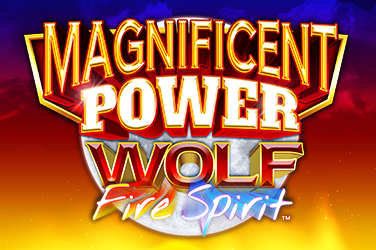 Magnificent Power Wolf Fire Spirit Slot Logo