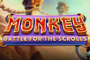 Monkey: Battle For The Scrolls Slot Logo
