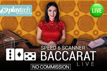 Speed 6 Scanner Baccarat NC Slot Logo