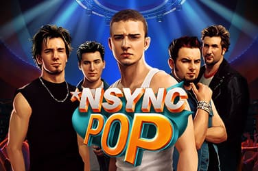 NSYNC POP Slot Logo