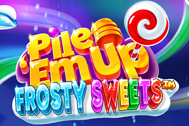 Pile 'Em Up Frosty Sweets Slot Logo