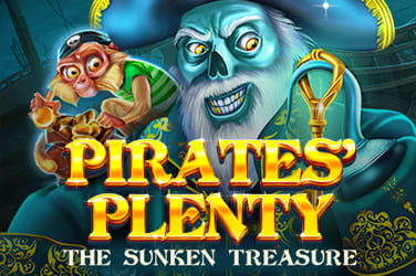 Pirates' Plenty The Sunken Treasure  Slot Logo