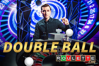 Double Ball Roulette Slot Logo