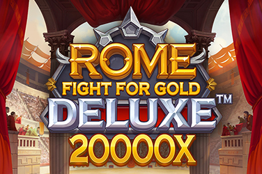 Rome Fight For Gold Deluxe Slot Logo