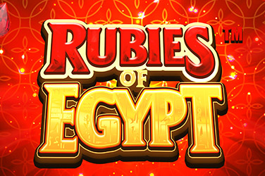 Rubies of Egypt Slot Logo