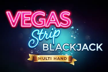 Multihand Vegas Strip Blackjack Slot Logo
