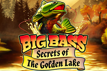 Big Bass Secrets of the Golden Lake Slot Logo