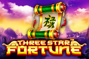 Three Star Fortune Slot Logo