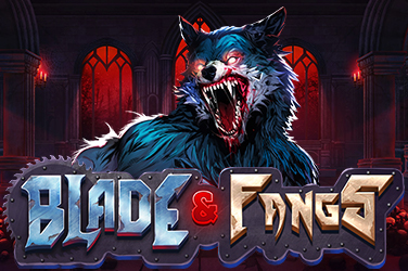 Blade & Fangs Slot Logo