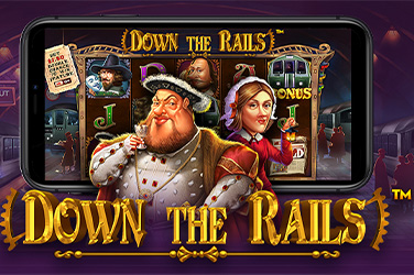 Down the Rails Slot Logo