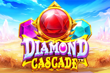 Diamond Cascade Slot Logo