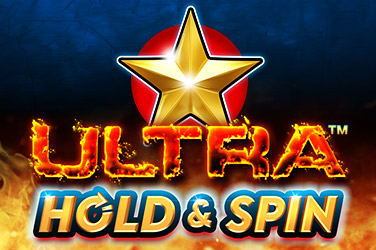 Ultra Hold and Spin Slot Logo